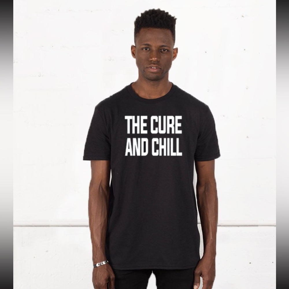 The Cure and chill black T-shirt